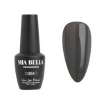 Mia Bella Gel Polish 264 18ml dark gray