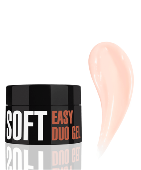 Professional Acrylic Gel System Easy Duo Gel Soft Creme Brulee, 20g